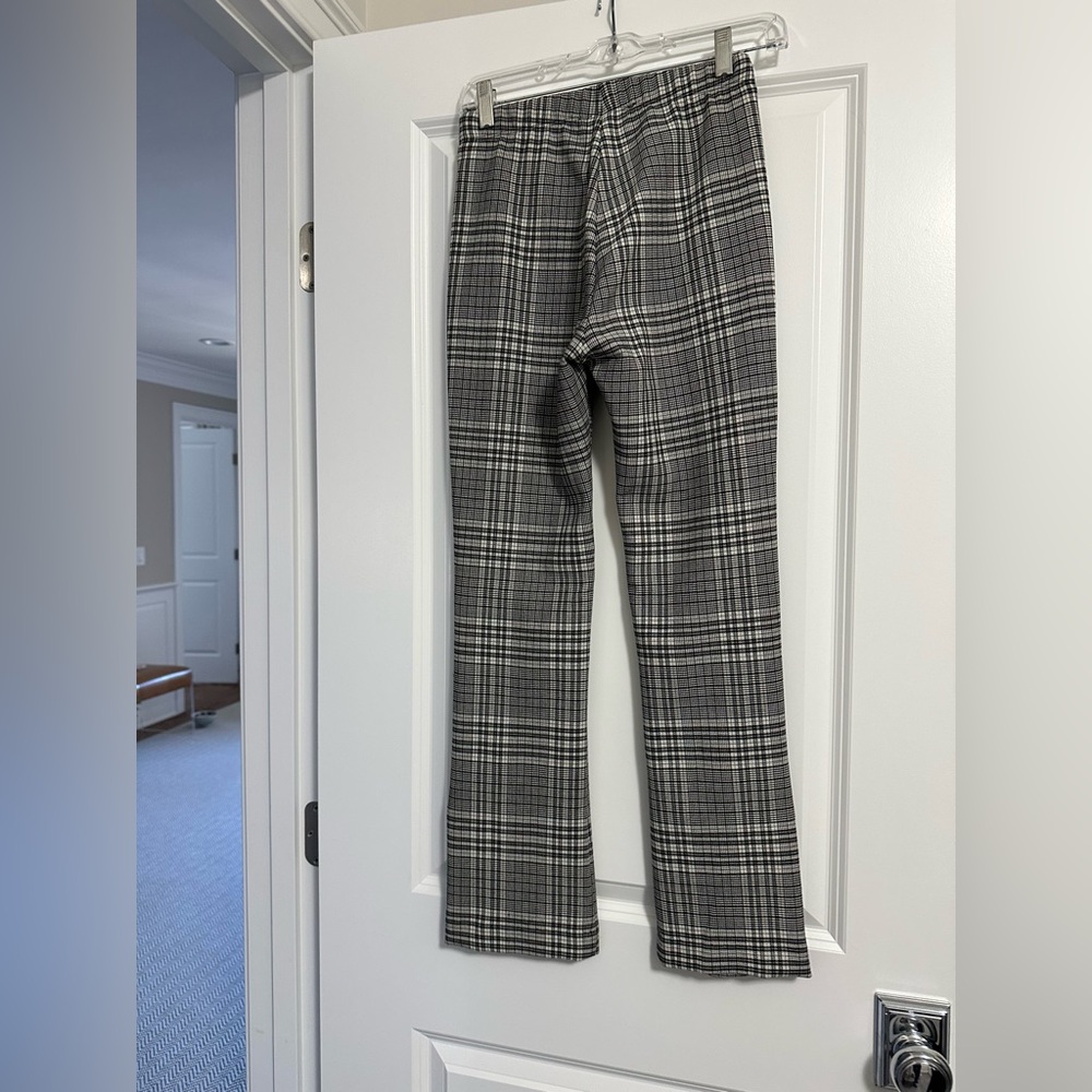 Fifteen Twenty Black and White Plaid Pants